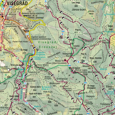 PILIS-VISEGRÁD turistatérkép / tourist map Preview 3