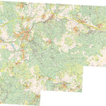 BAKONY déli rész turistatérkép / BAKONY South tourist map Preview 1