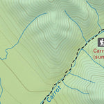 Canmore - Minnewanka Lake Topo Map - Banff National Park Alberta Preview 2