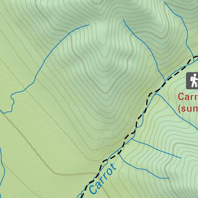 Canmore - Minnewanka Lake Topo Map - Banff National Park Alberta Preview 2
