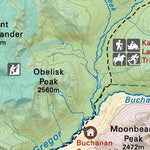 Kakwa Provincial Parks – Alberta & BC Park Recreation Map Preview 3