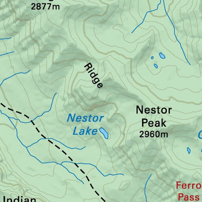 Mount Assiniboine Provincial Park – BC Park Recreation Map Preview 2