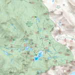 Lake Magog – Mount Assiniboine Provincial Park Map BC Preview 1