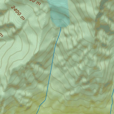 Berg Lake Topo Map – Mount Robson Provincial Park Preview 3