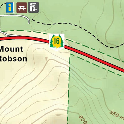 Robson River & Meadows Topo – Mount Robson Provincial Park Preview 2