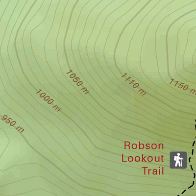Robson River & Meadows Topo – Mount Robson Provincial Park Preview 3