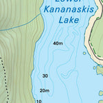 Kananaskis Lakes Topo Map – Peter Lougheed Provincial Park Preview 2