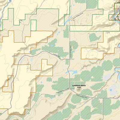 Sisters & Redmond, Oregon High Desert Trail Map Preview 2