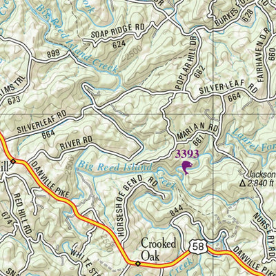 Virginia Atlas & Gazetteer Page 85 Preview 2