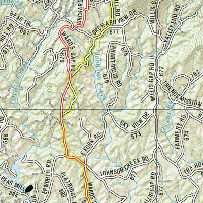 Virginia Atlas & Gazetteer Page 85 Preview 3