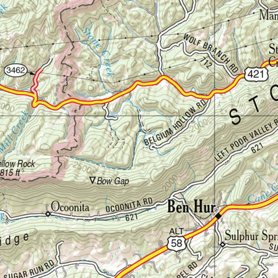 Virginia Atlas & Gazetteer Page 79 Preview 2