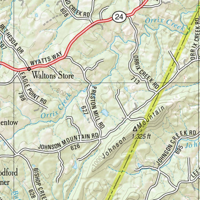 Virginia Atlas & Gazetteer Page 68 Preview 2