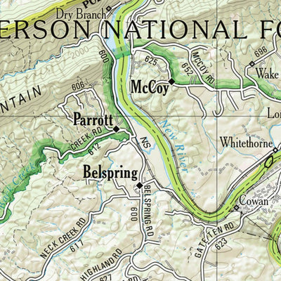 Virginia Atlas & Gazetteer Page 65 Preview 2