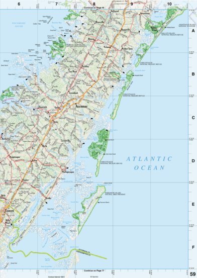 Virginia Atlas & Gazetteer Page 59 Preview 1