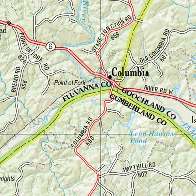 Virginia Atlas & Gazetteer Page 53 Preview 3