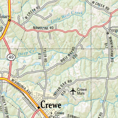 Virginia Atlas & Gazetteer Page 71 Preview 2