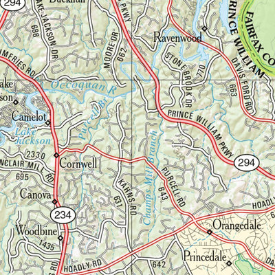 Virginia Atlas & Gazetteer Page 34 Preview 3