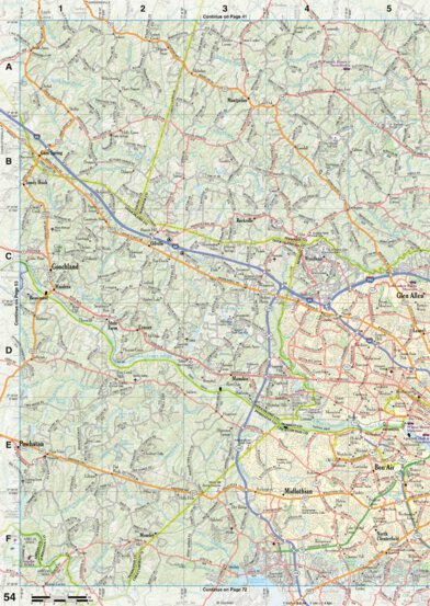 Virginia Atlas & Gazetteer Page 54 Preview 1
