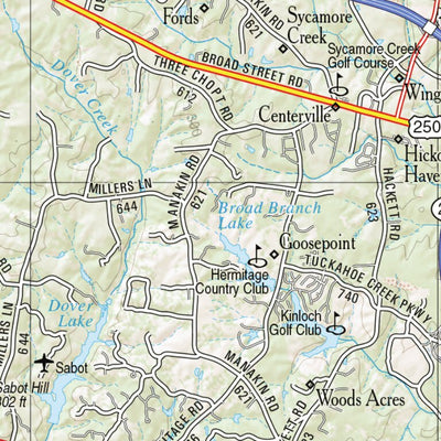 Virginia Atlas & Gazetteer Page 54 Preview 2