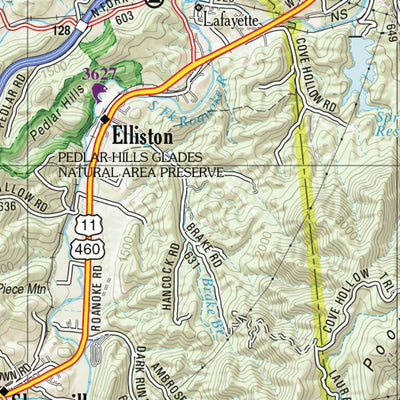 Virginia Atlas & Gazetteer Page 66 Preview 2