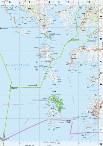Virginia Atlas & Gazetteer Page 45 Preview 1