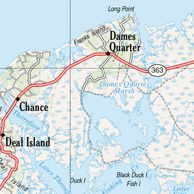 Virginia Atlas & Gazetteer Page 45 Preview 3