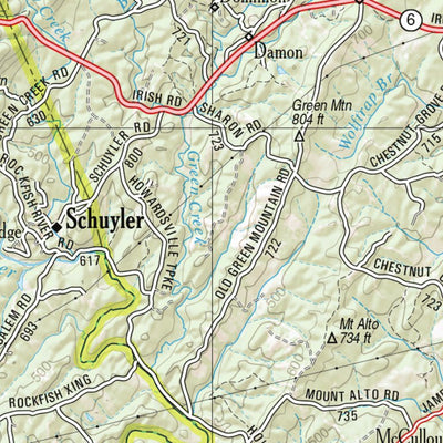 Virginia Atlas & Gazetteer Page 52 Preview 3