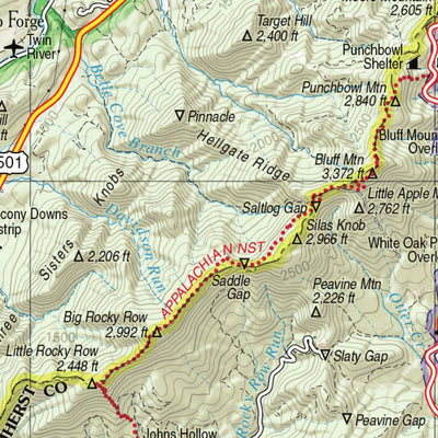 Virginia Atlas & Gazetteer Page 50 Preview 2