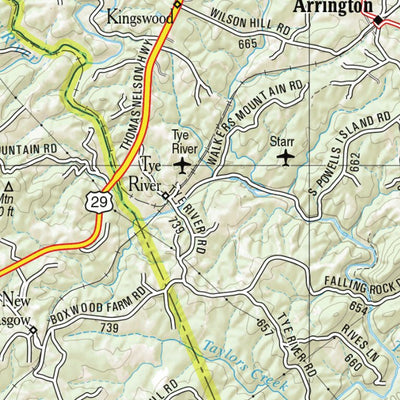 Virginia Atlas & Gazetteer Page 51 Preview 2