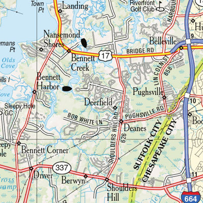 Virginia Atlas & Gazetteer Page 95 Preview 3