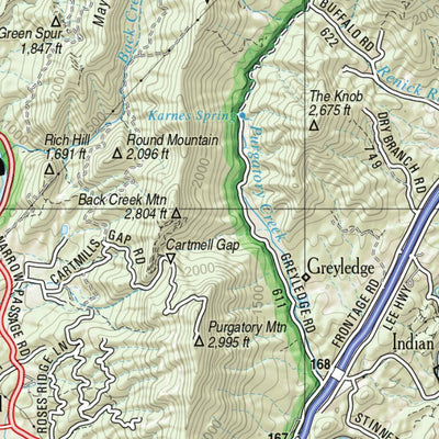 Virginia Atlas & Gazetteer Page 49 Preview 3