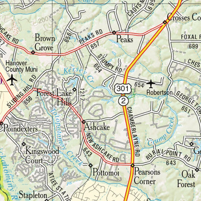 Virginia Atlas & Gazetteer Page 55 Preview 3