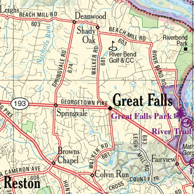 Virginia Atlas & Gazetteer Page 26 Preview 2