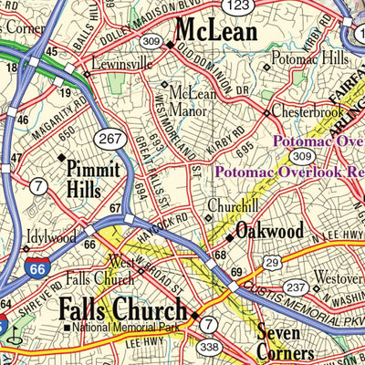 Virginia Atlas & Gazetteer Page 26 Preview 3