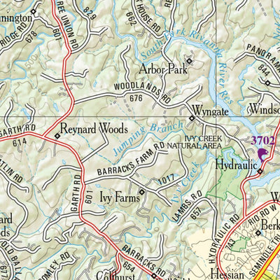 Virginia Atlas & Gazetteer Page 39 Preview 2