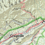 Virginia Atlas & Gazetteer Page 37 Preview 2