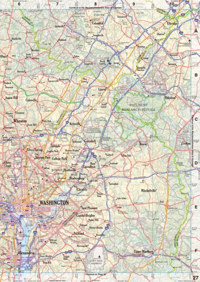 Virginia Atlas & Gazetteer Page 27 Preview 1