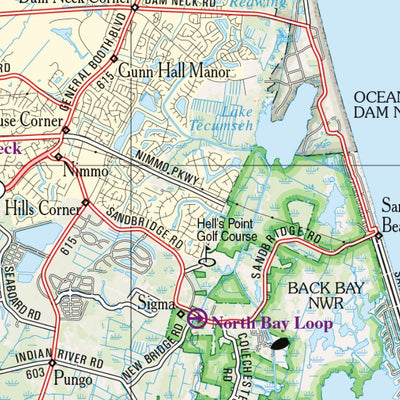 Virginia Atlas & Gazetteer Page 96 Preview 3