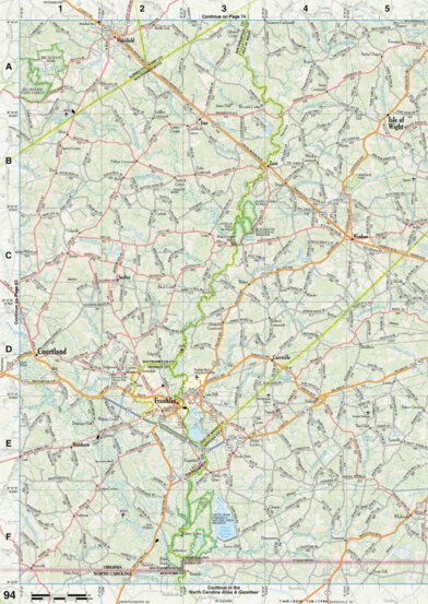 Virginia Atlas & Gazetteer Page 94 Preview 1