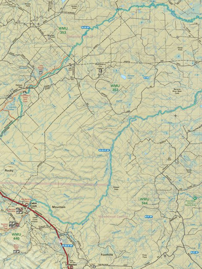 CRCR43 Berland River - Canadian Rockies Topo Preview 1