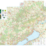 Bakony / Balaton-felvidék turista-biciklis térkép, Tourist Biking Map, Preview 1
