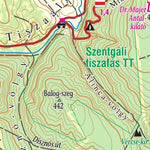 Herend, Bánd, Márkó, Tiszafás turista,-biciklis térkép, tourist-biking map, Preview 3