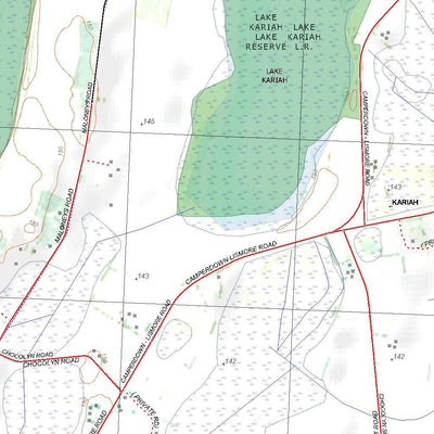 Getlost Map 7521-4 CAMPERDOWN Victoria Topographic Map V15 1:25,000 Preview 3