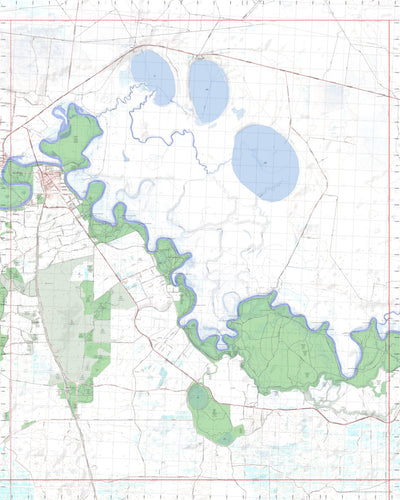 Getlost Map 7428-1 ROBINVALE Victoria Topographic Map V15 1:25,000 Preview 1
