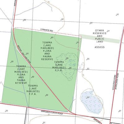 Getlost Map 7426-2 BIRCHIP Victoria Topographic Map V15 1:25,000 Preview 3