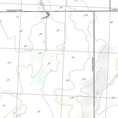 Getlost Map 7426-3 WATCHUPGA Victoria Topographic Map V15 1:25,000 Preview 2