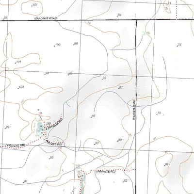 Getlost Map 7426-3 WATCHUPGA Victoria Topographic Map V15 1:25,000 Preview 3