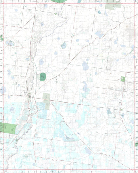 Getlost Map 7422-2 WOORNDOO Victoria Topographic Map V15 1:25,000 Preview 1