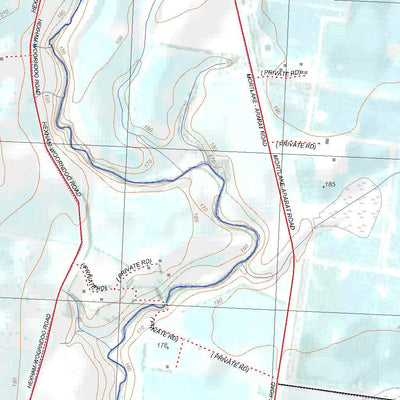 Getlost Map 7422-2 WOORNDOO Victoria Topographic Map V15 1:25,000 Preview 3