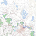 Getlost Map 7329-4 MILDURA WEST Victoria Topographic Map V15 1:25,000 Preview 1